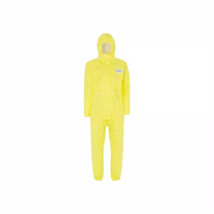 Kimberly-Clark Disposable Coverall Yellow M Chemical Resistant, 96760