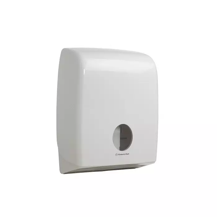 Kimberly-Clark White Toilet Paper Dispenser, 6990
