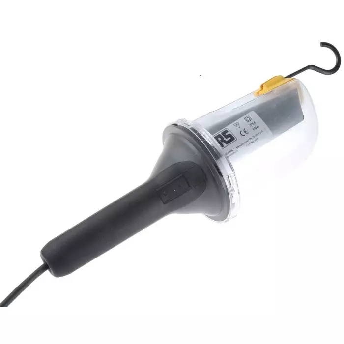 RS PRO Handheld LED Inspection Lamp IP42 & IP55 60 W 15.5 m Length