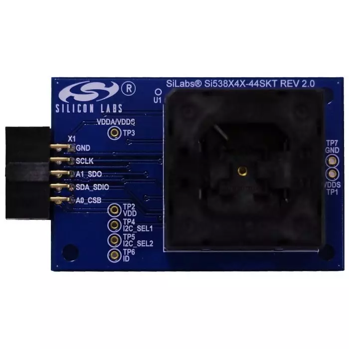 SKYWORKS SOLUTIONS ClockBuilder Pro Daughter Board for Field Programmer Dongle, Si538X4X-44SKT-DK