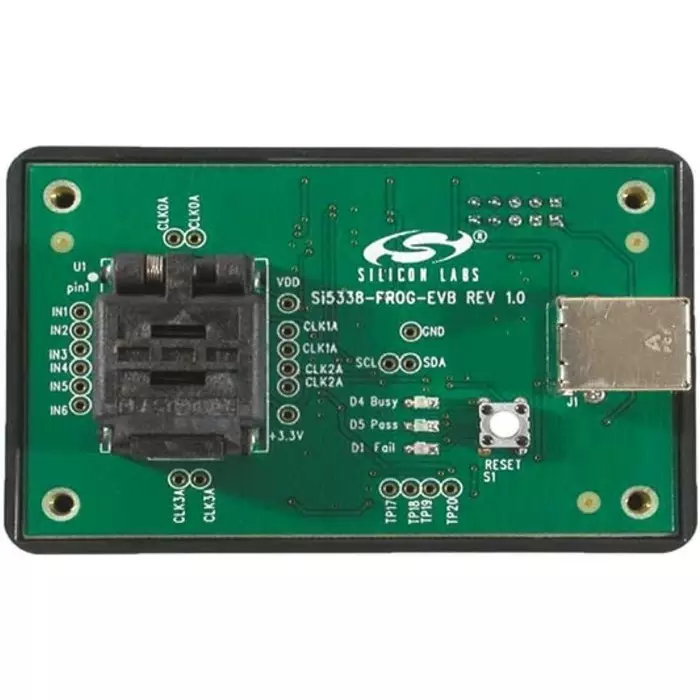 SKYWORKS SOLUTIONS Clock Buffer/Generator Programmer for Si5338, Si5356, Si5338/56-PROG-EVB
