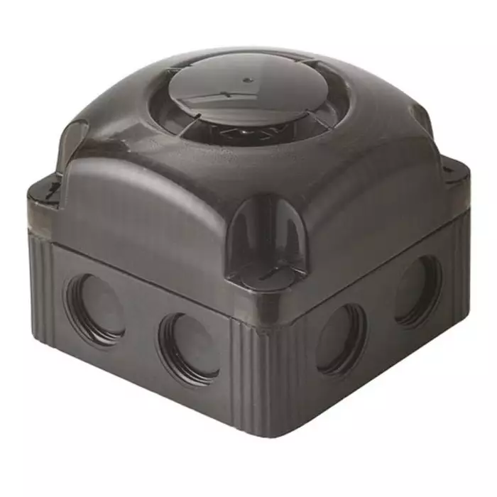 Werma Electronic Sounder 153 Series Base/Bracket Mount 115-230 V AC 105dB at 1 m IP66 Single-Tone, 153.000.60
