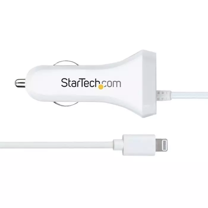 StarTech.com Car Charger 12-24 V DC Input 5 V DC Output USB 4.2 A, USBLT2PCARW2