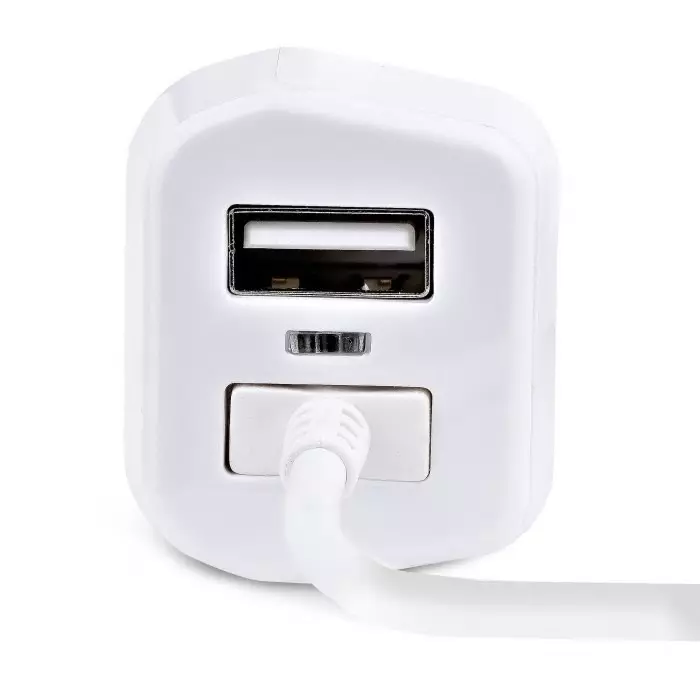 StarTech.com Car Charger 12-24 V DC Input 5 V DC Output USB 4.2 A, USBLT2PCARW2