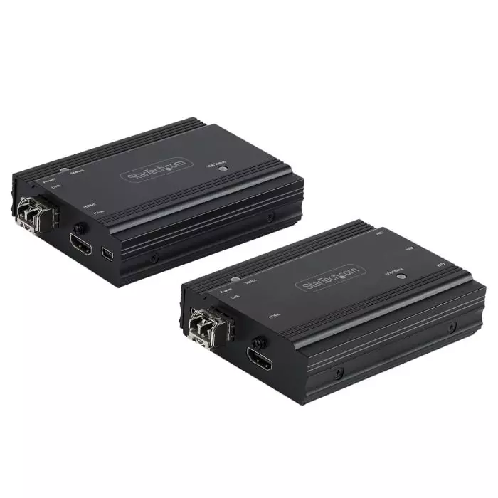 StarTech.com 1 USB HDMI over Fibre KVM Extender 300m, SV565FXHD4KU