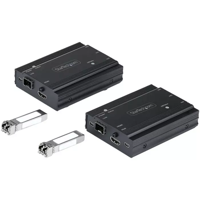 StarTech.com 1 USB HDMI over Fibre KVM Extender 300m, SV565FXHD4KU