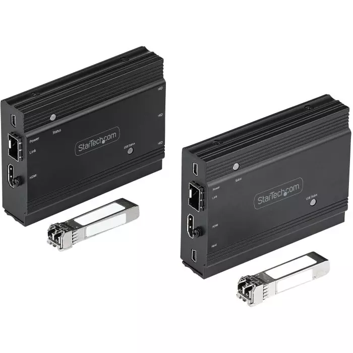 StarTech.com 1 USB HDMI over Fibre KVM Extender 300m, SV565FXHD4KU