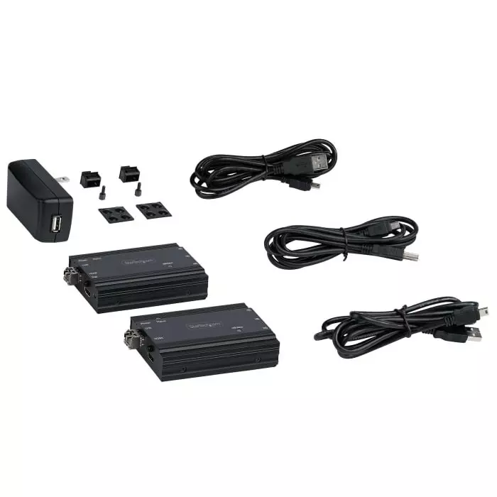 StarTech.com 1 USB HDMI over Fibre KVM Extender 300m, SV565FXHD4KU