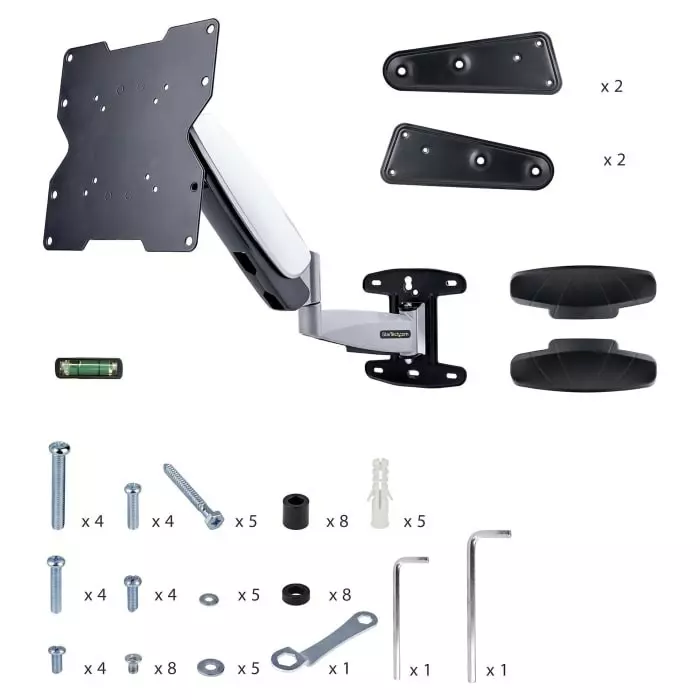 StarTech.com Wall Mounting Monitor Wall Mount for 1 x Screen 55 inch Screen Size, FHA-TV-WALL-MOUNT