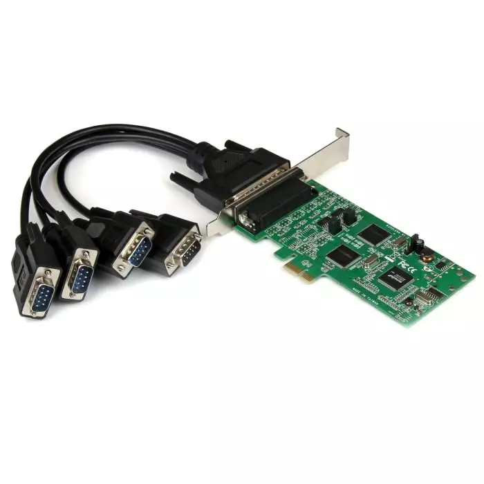 StarTech.com 4 Port PCIe RS232 Serial Card, PEX4S232485