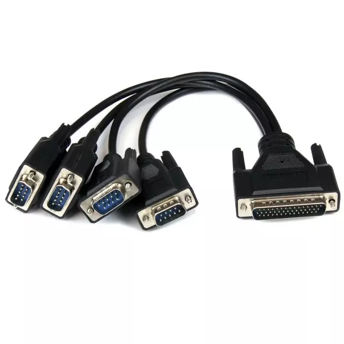 StarTech.com 4 Port PCIe RS232 Serial Card, PEX4S232485