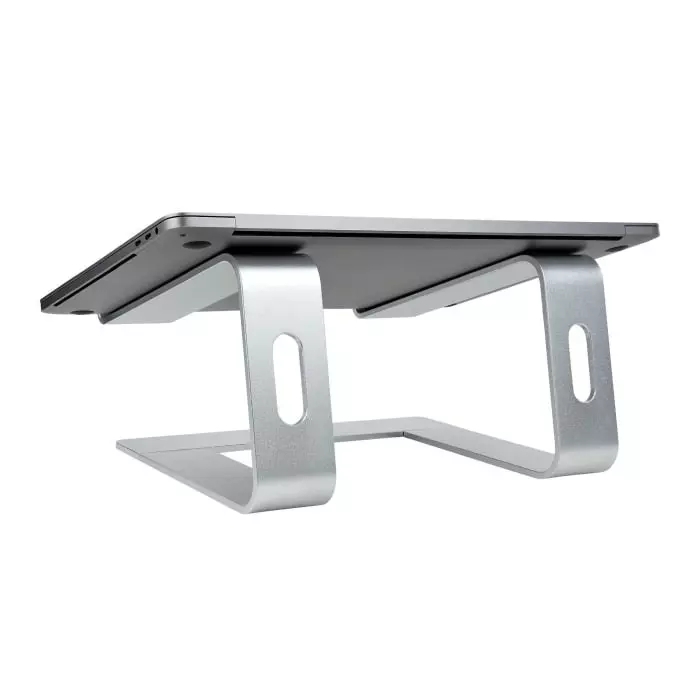 StarTech.com Laptop Stand for Use with Dell XPS, Lenovo & Macbook Air/Pro, LAPTOP-STAND-SILVER