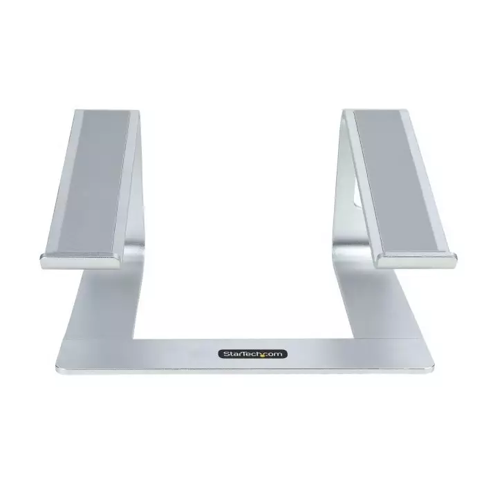 StarTech.com Laptop Stand for Use with Dell XPS, Lenovo & Macbook Air/Pro, LAPTOP-STAND-SILVER