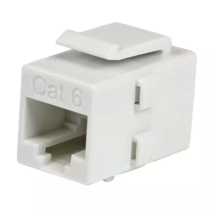 StarTech.com RJ45 Coupler Cat6, C6KEYCOUPLWH