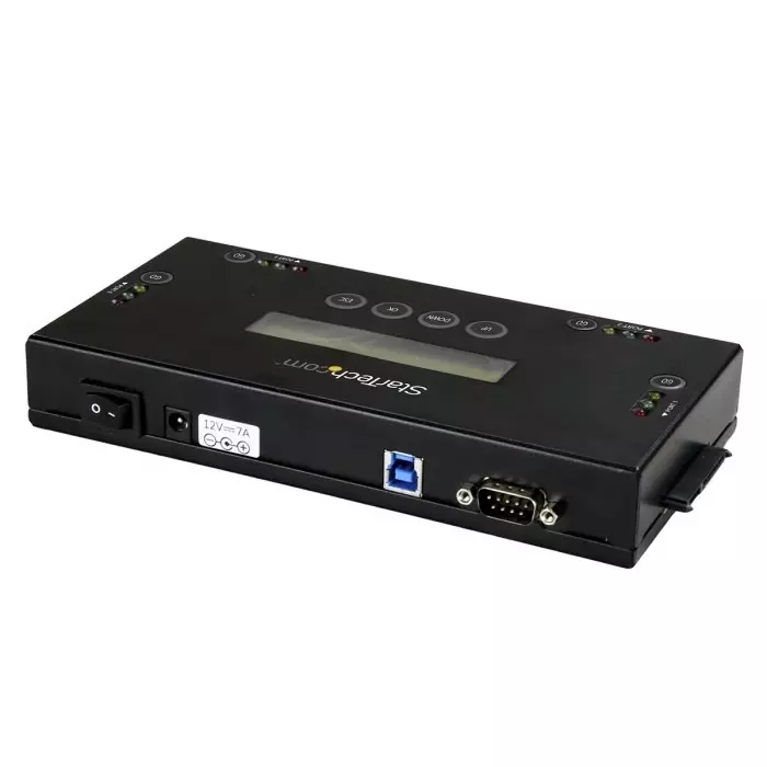 StarTech.com USB Type B DB-9 Hard Drive Docking Station for 4 Drives SATA Hard Drive 2.5 x 3.5in, SATERASER4
