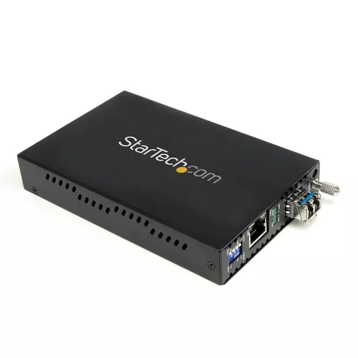 StarTech.com LC RJ45 Media Converter Single Mode 10/100/1000Mbit/s Half/Full Duplex 40km, ET1000S40LC2
