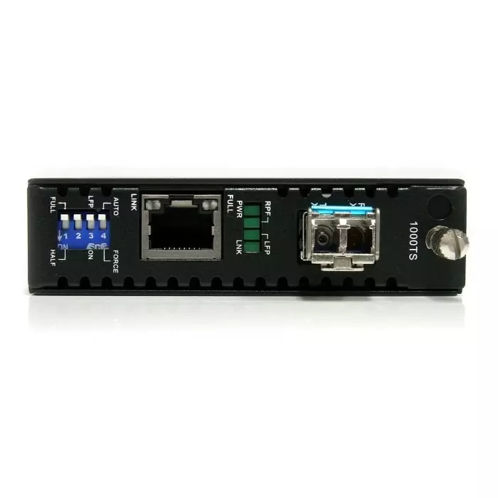 StarTech.com LC RJ45 Media Converter Single Mode 10/100/1000Mbit/s Half/Full Duplex 40km, ET1000S40LC2