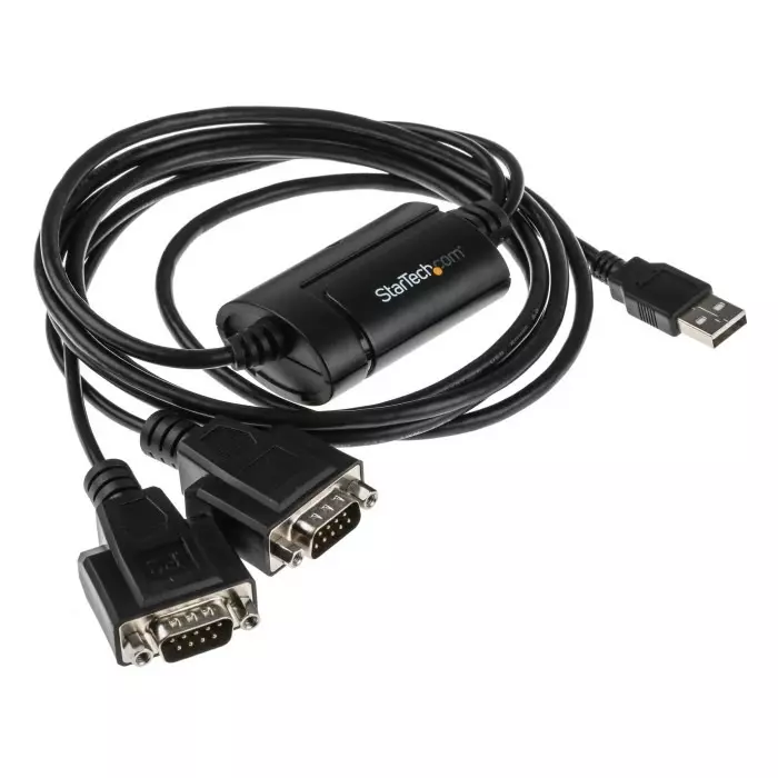 StarTech.com RS232 USB A Female to D-sub 9 Pin Male Interface Converter, ICUSB2322F