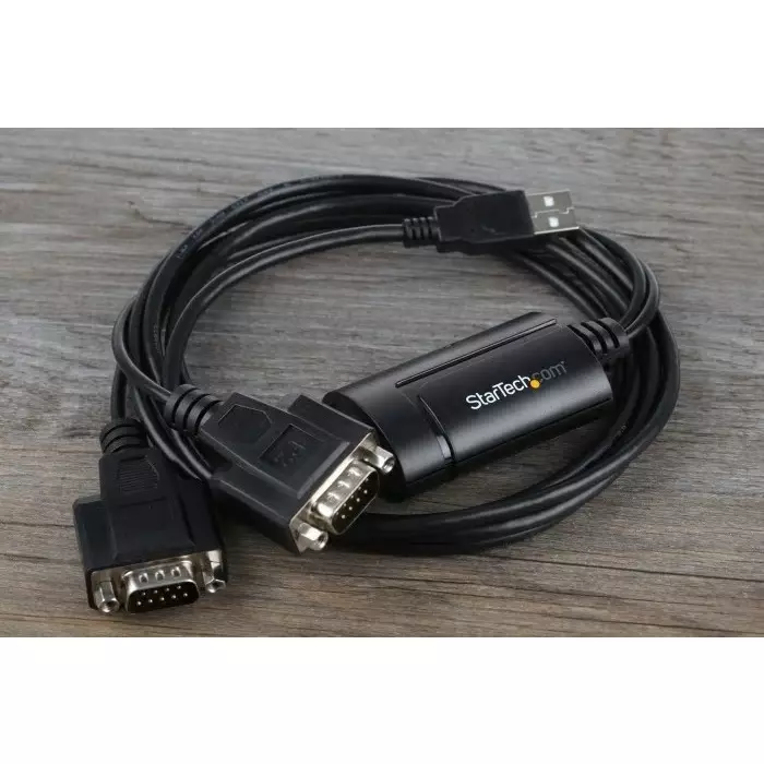 StarTech.com RS232 USB A Female to D-sub 9 Pin Male Interface Converter, ICUSB2322F