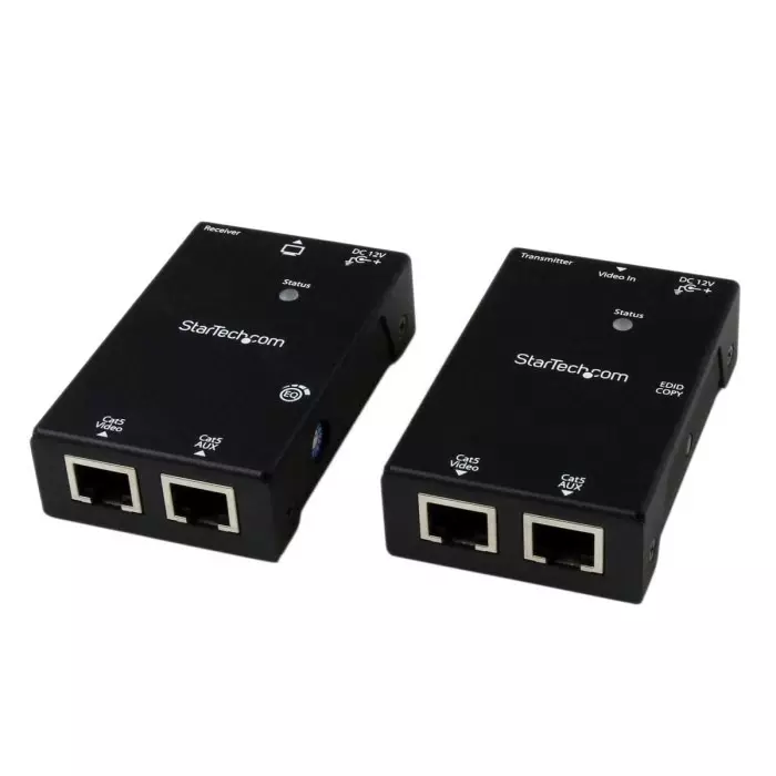 StarTech.com HDMI over CAT 5 CAT 6 Extender Pair 50m 1920 x 1080 Maximum Resolution, ST121SHD50