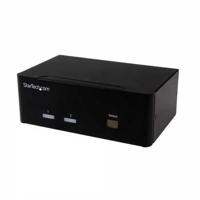 StarTech.com 2 Port Dual Monitor USB VGA KVM Switch 3.5 mm Stereo 1920 x 1200 Maximum Resolution, SV231DVGAU2A