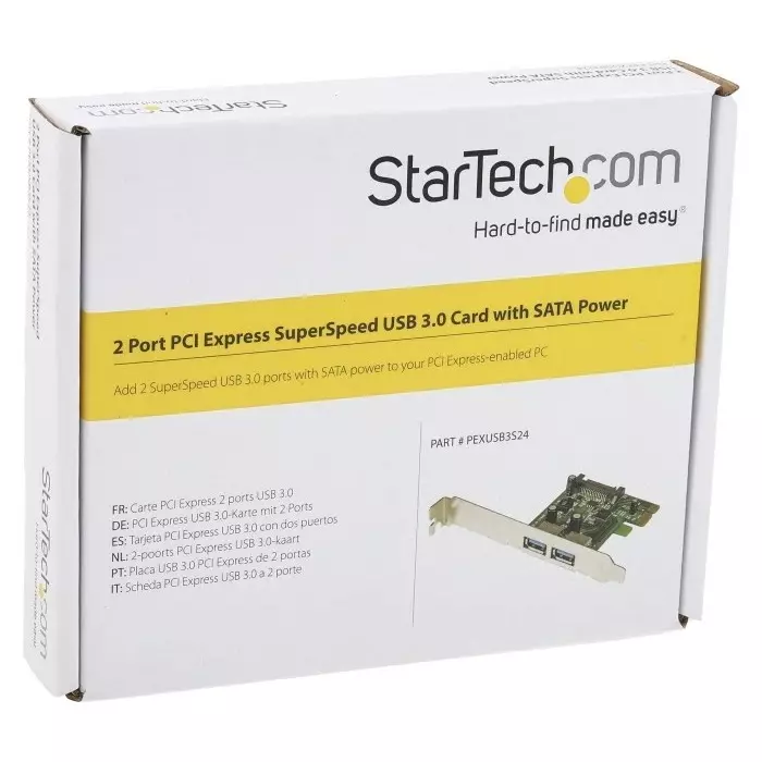 StarTech.com 2 Port USB A PCIe USB 3.0 Card, PEXUSB3S24
