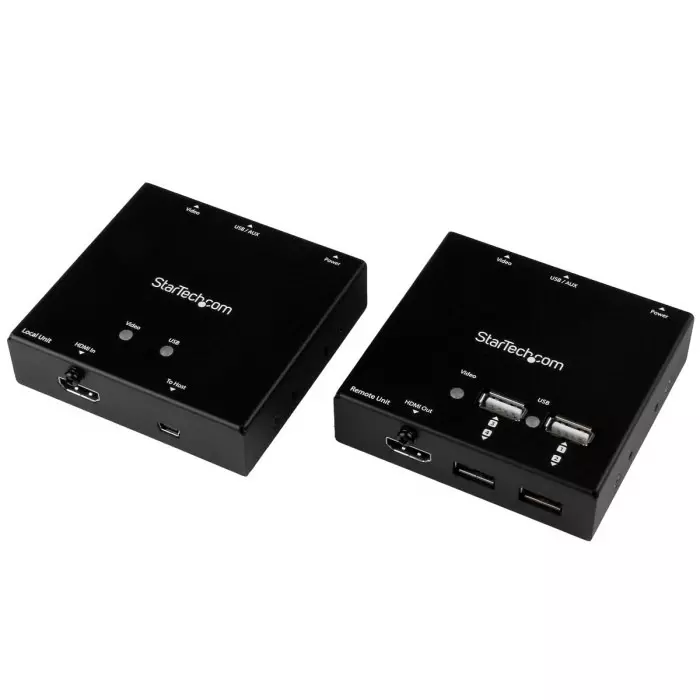 StarTech.com HDMI over CATx Extender Pair 40m 1920 x 1080 Maximum Resolution, ST121USBHD