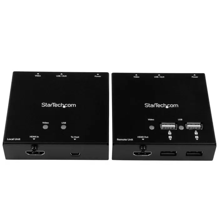 StarTech.com HDMI over CATx Extender Pair 40m 1920 x 1080 Maximum Resolution, ST121USBHD