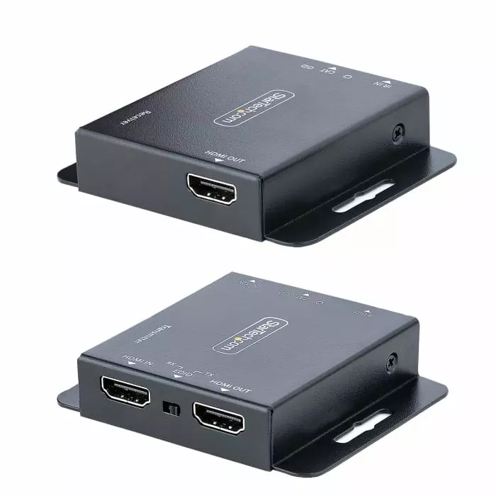StarTech.com HDMI over CAT 5 CAT 6 HDMI Extender 70m 3840 X 2160 Maximum Resolution, EXTEND-HDMI-4K40C6P1