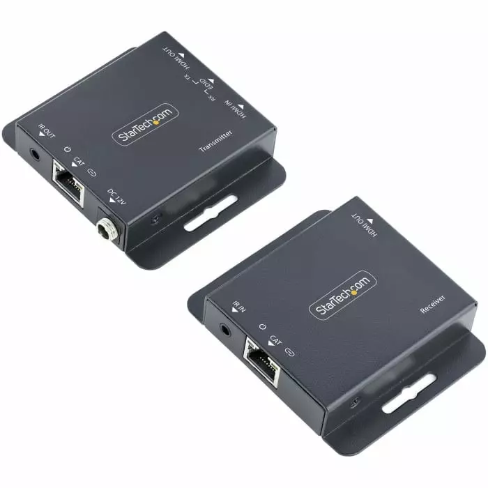 StarTech.com HDMI over CAT 5 CAT 6 HDMI Extender 70m 3840 X 2160 Maximum Resolution, EXTEND-HDMI-4K40C6P1