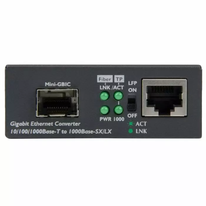 StarTech.com RJ45 SC Media Converter Single Mode 10/100/1000Mbit/s Full Duplex 550m, MCM1110SFP