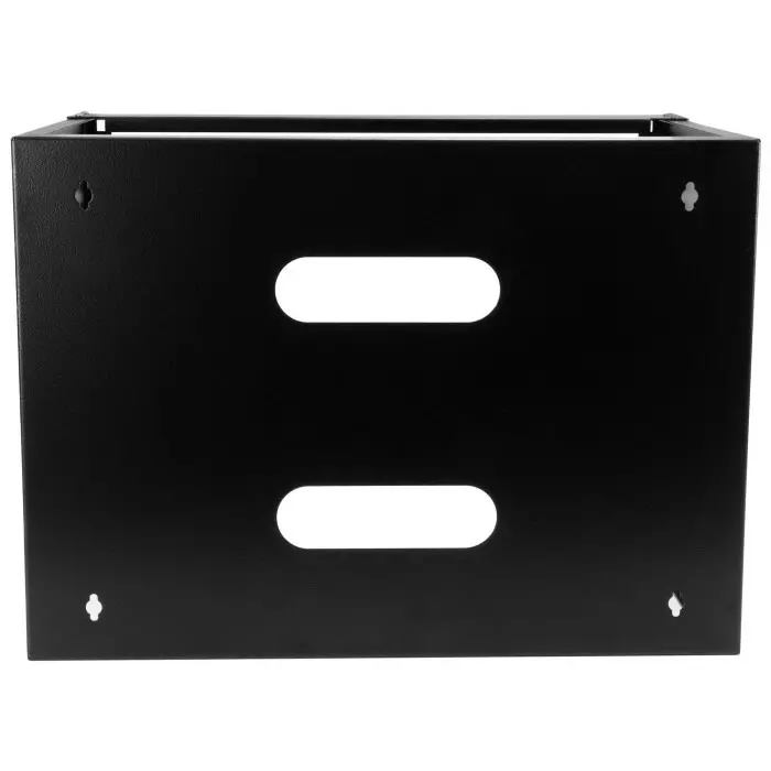 StarTech.com Black 8U Steel Server Rack with 2-Post Frame, WALLMOUNT8