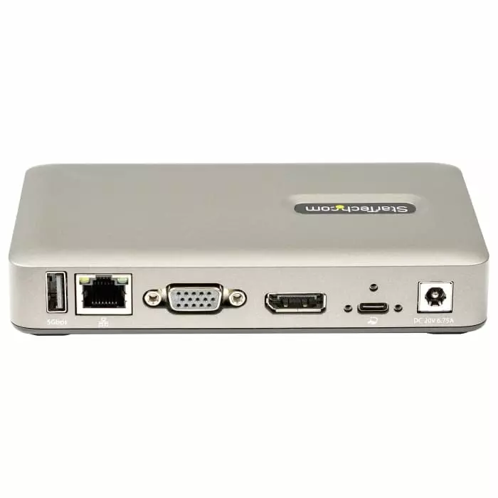 StarTech.com 4K USB 3.2 Docking Station with USB VGA - 4 x USB Ports USB C, DKM30CHDPDUE