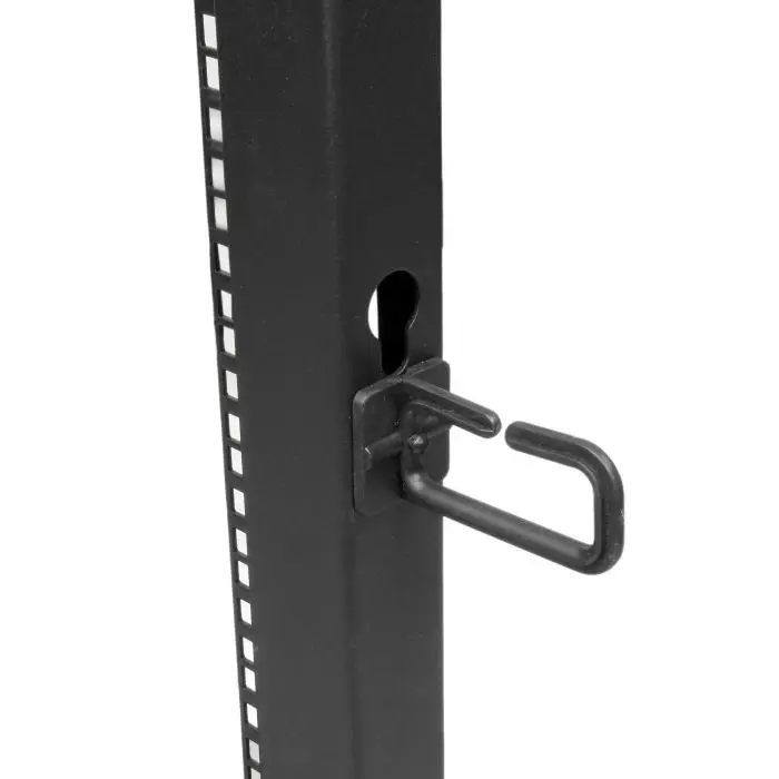 StarTech.com Black 18U Steel Server Rack with 4-Post Frame, 4POSTRACK18U