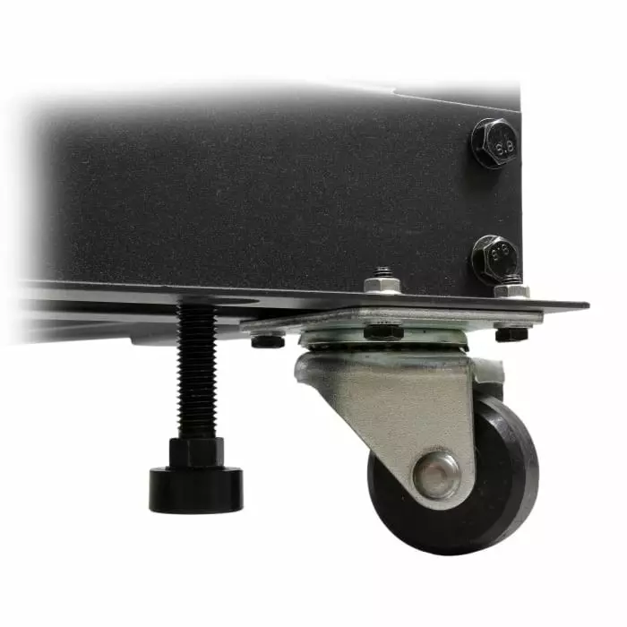 StarTech.com Black 18U Steel Server Rack with 4-Post Frame, 4POSTRACK18U