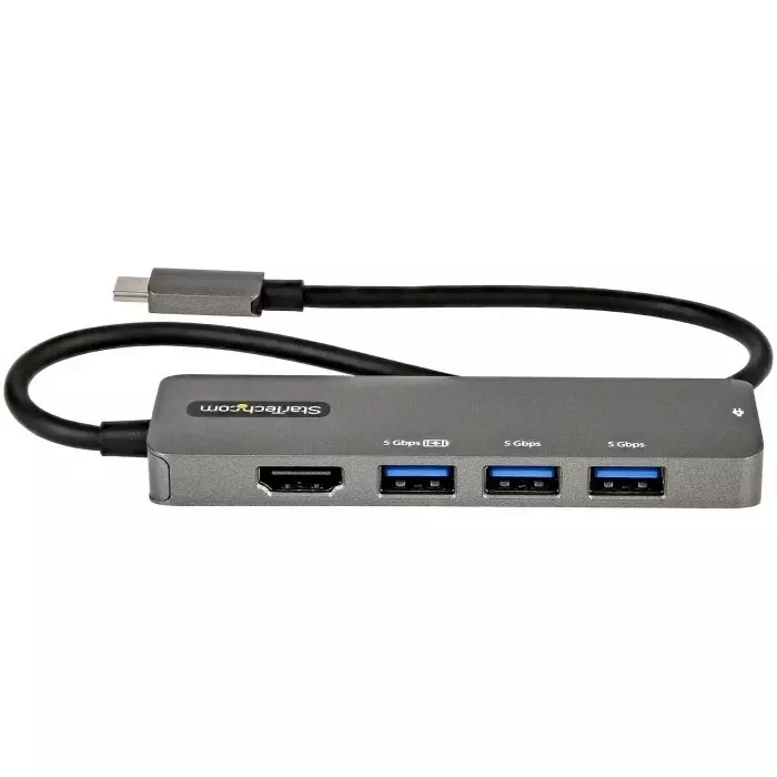 StarTech.com 4K USB-C Docking Station with HDMI - 4 x USB Ports USB A USB C, DKT30CHPD3