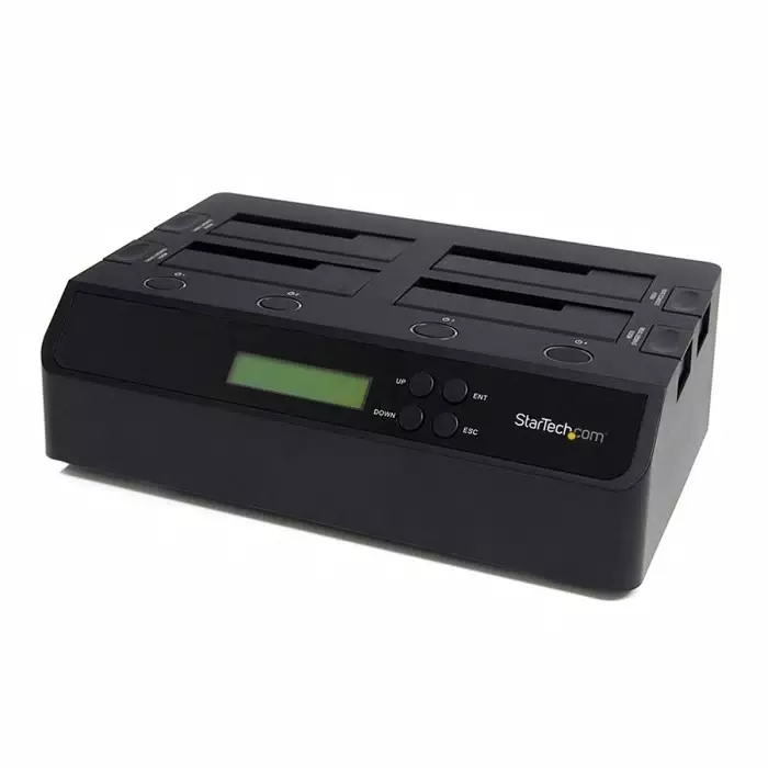 StarTech.com eSATA USB Type B Hard Drive Docking Station for 4 Drives SATA Hard Drive 2.5 x 3.5in, SATDOCK4U3RE