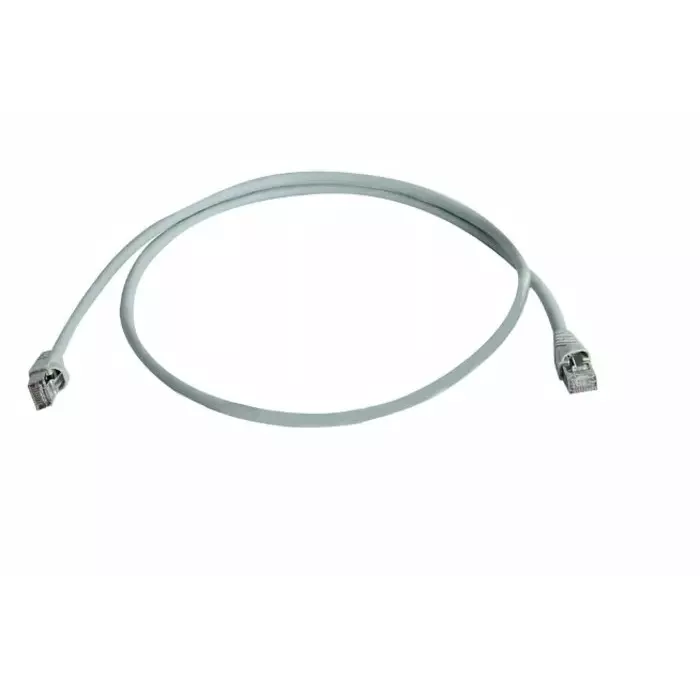Telegartner 1 m Cat6a Grey RJ45 to Male RJ45 Male S/FTP Shielded Terminated, L00000A0081