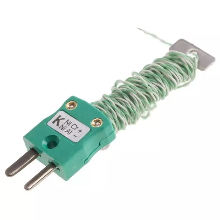 RS PRO Type K Exposed Junction Thermocouple 2 m Length 1/0.2 mm Diameter +220 °C IEC, RoHS Compliant