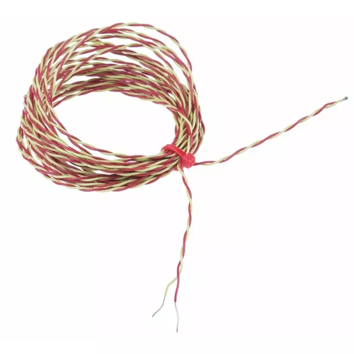 RS PRO Type K Exposed Junction Thermocouple 5 m Length 7/0.2 mm Diameter +250 °C Bare Wire Tail