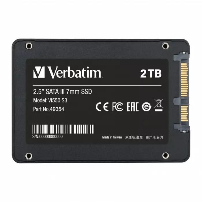 Verbatim Vi550 S3 SSD 2.5 inch 2 TB Internal SSD, 49354