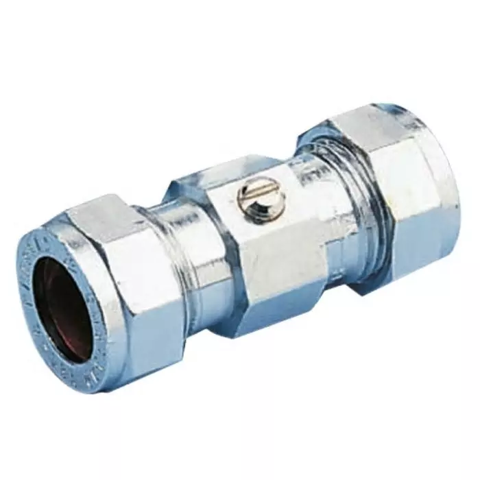 Pegler Yorkshire Brass Reduced Bore 2 Way Ball Valve Compression BSP 22.22 mm 22 mm, 523008