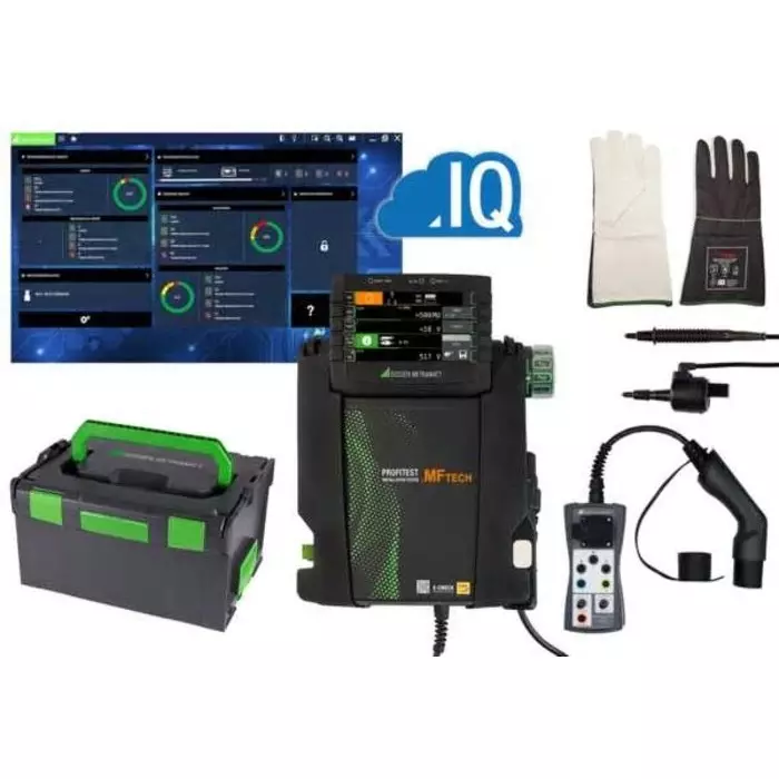 GOSSEN METRAWATT PROFiTEST MF TECH EVSE-Set Multifunction Tester 600V Earth Resistance Measurement With USB, M537D