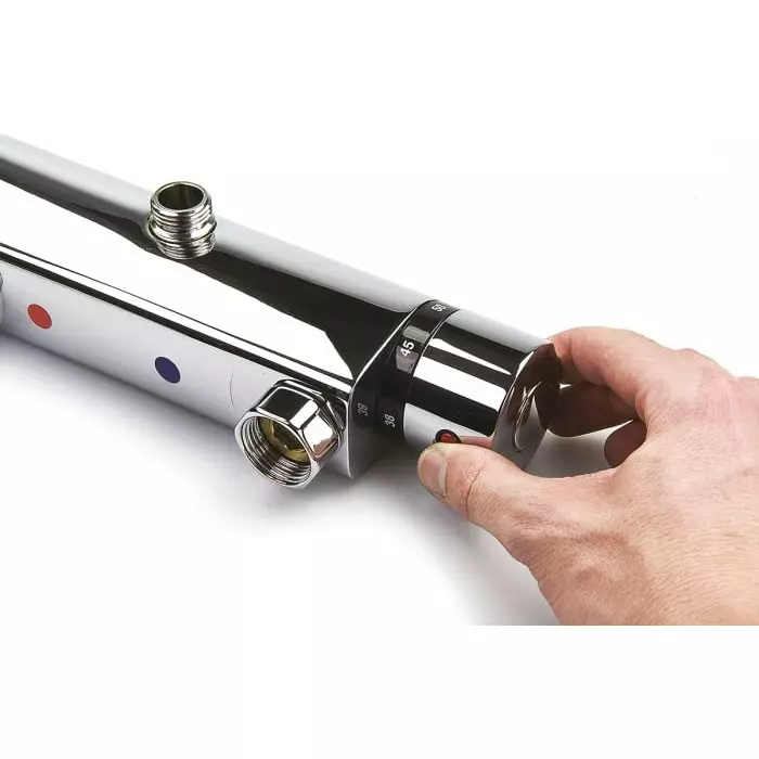Pegler Yorkshire Thermostatic Shower Mixer Tap, 4S4001