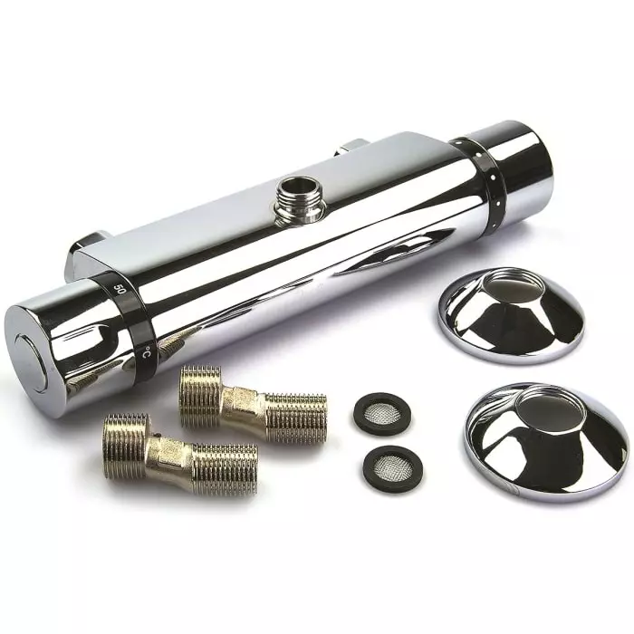 Pegler Yorkshire Thermostatic Shower Mixer Tap, 4S4001
