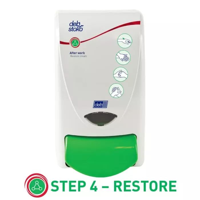 SCJ Professional 1L Wall Mounted Soap Dispenser for DEB Pure Restore DEB Restore DEB Restore Plus, RES1LDS 1