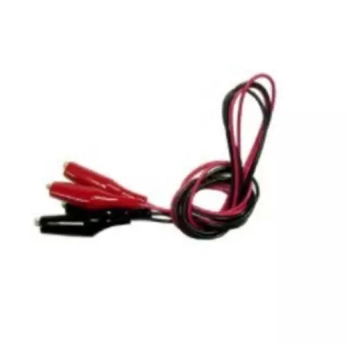 Teishin Electric Crocodile Clip Lead Black Red 1m Lead Length, TLA-9
