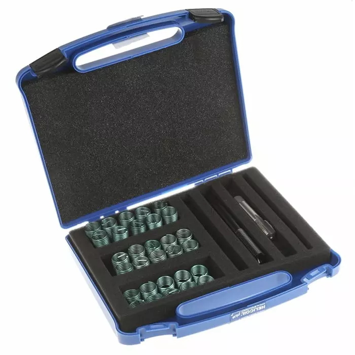 BOLLHOFF Thread Repair Kit 34 Piece Kit, Includes Inserts M16x16 mm, M16x24 mm, M16x32 mm, 41851160000