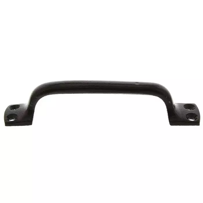 Steinbach & Vollman Carry Handle Cast Iron, Black, 140x23 mm, M4 Thread, 3873772 (Pack of 2)