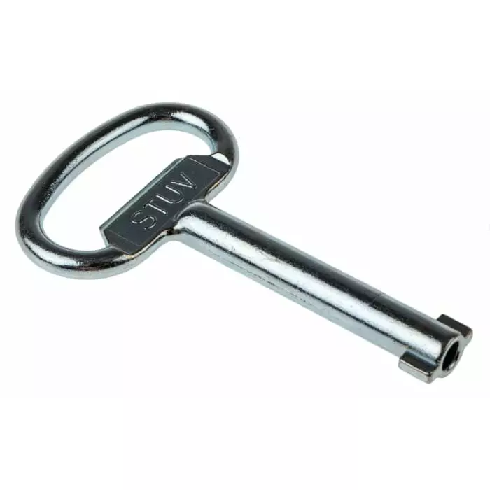 Steinbach & Vollman Cabinet Key Double-Bit Key 5 mm, 0.95.0662.0